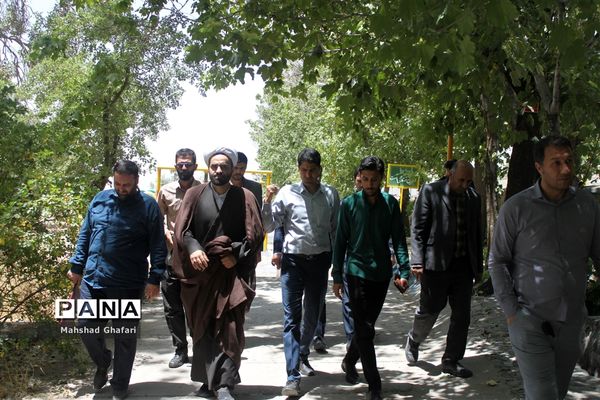 بازدید میدانی مدیرکل فرهنگی و هنری وزارت آموزش و پرورش از اردوگاه فرهنگی و تربیتی امیرکبیر شازند
