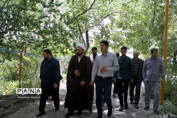 بازدید میدانی مدیرکل فرهنگی و هنری وزارت آموزش و پرورش از اردوگاه فرهنگی و تربیتی امیرکبیر شازند