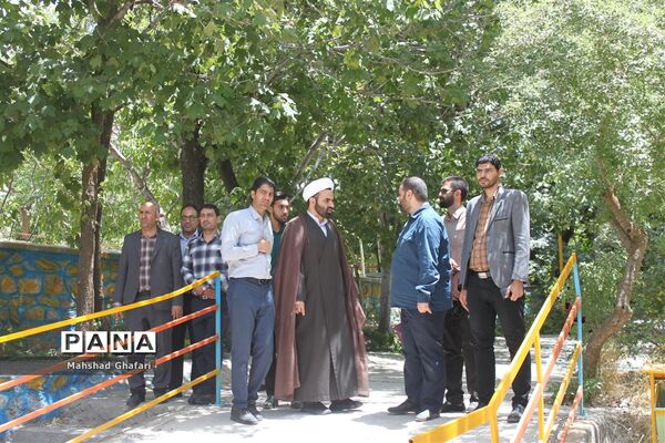 بازدید میدانی مدیرکل فرهنگی و هنری وزارت آموزش و پرورش از اردوگاه فرهنگی و تربیتی امیرکبیر شازند