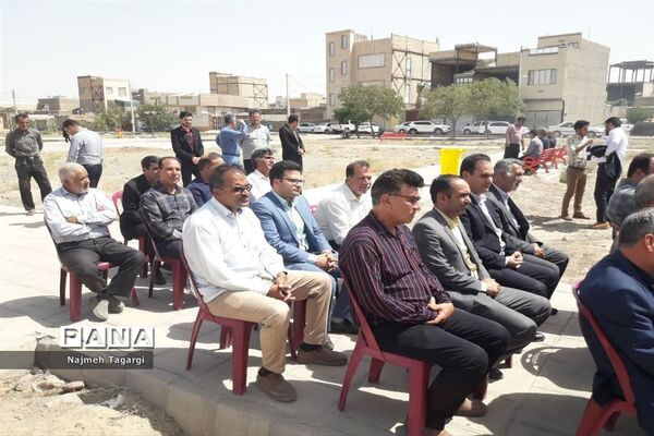 آیین کلنگ‌زنی ساخت کانون پرورش فکری کودکان و نوجوانان مه ولات