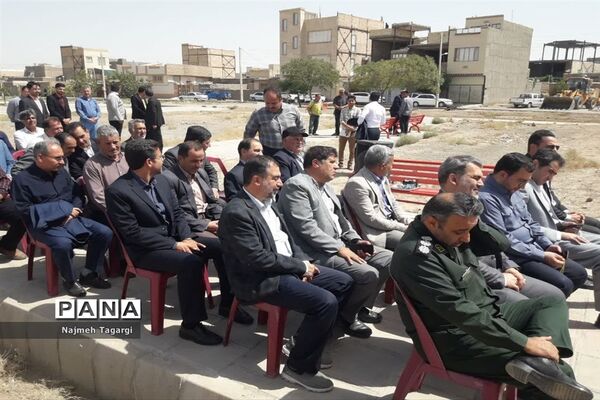 آیین کلنگ‌زنی ساخت کانون پرورش فکری کودکان و نوجوانان مه ولات