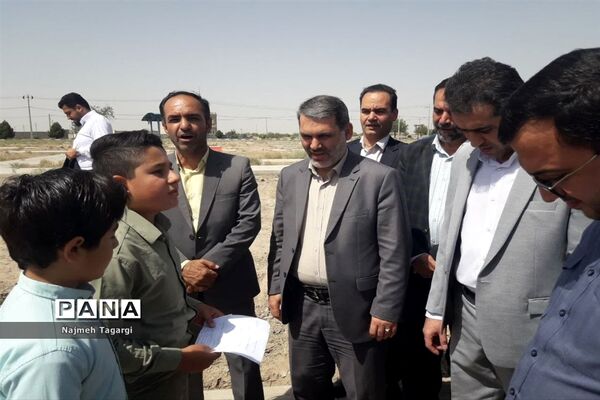 آیین کلنگ‌زنی ساخت کانون پرورش فکری کودکان و نوجوانان مه ولات