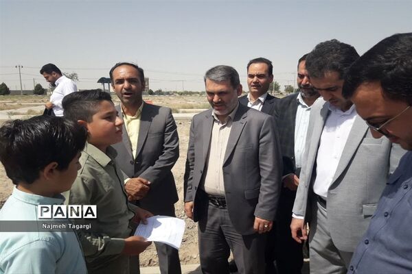 آیین کلنگ‌زنی ساخت کانون پرورش فکری کودکان و نوجوانان مه ولات