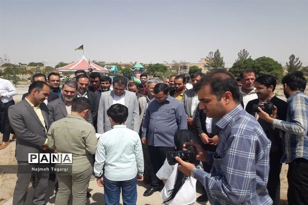 آیین کلنگ‌زنی ساخت کانون پرورش فکری کودکان و نوجوانان مه ولات