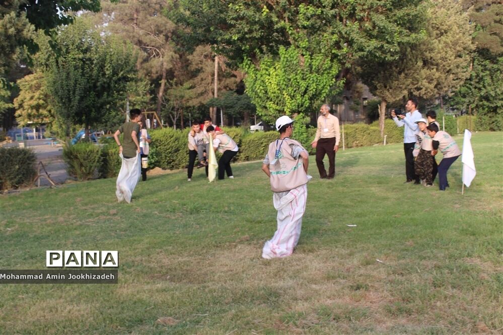 برگزاری مسابقات ورزشی در دومین روز اردوی استانی یاور‌مربیان شهرستان‌های استان تهران