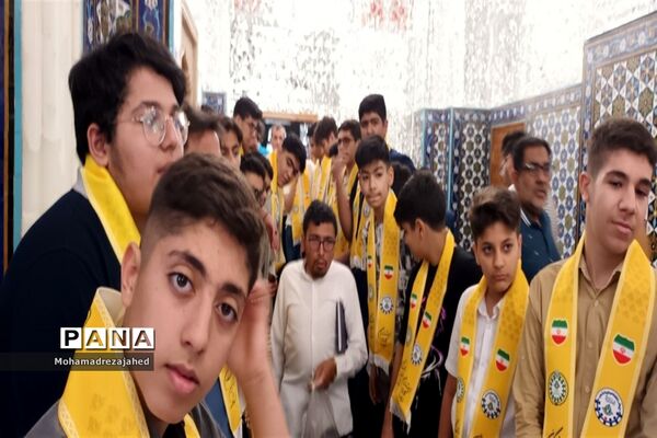 اعزام ۵۵ ‌دانش‌آموز دبیرستان تمام تشکیلاتی شیخ انصاری دزفول به اردوی زیارتی، تربیتی و سیاحتی مشهد مقدس