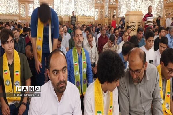 اعزام ۵۵ ‌دانش‌آموز دبیرستان تمام تشکیلاتی شیخ انصاری دزفول به اردوی زیارتی، تربیتی و سیاحتی مشهد مقدس