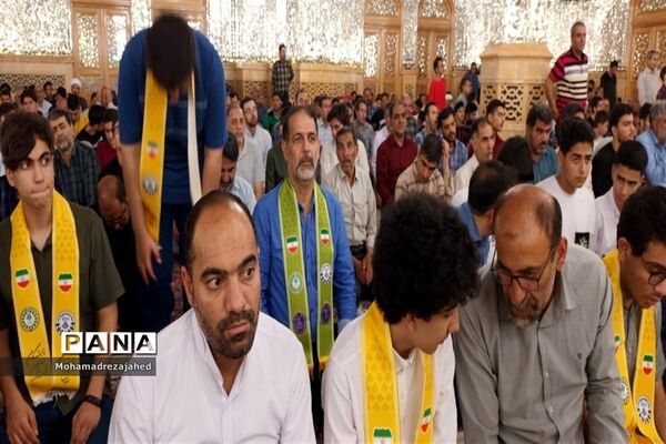 اعزام ۵۵ ‌دانش‌آموز دبیرستان تمام تشکیلاتی شیخ انصاری دزفول به اردوی زیارتی، تربیتی و سیاحتی مشهد مقدس