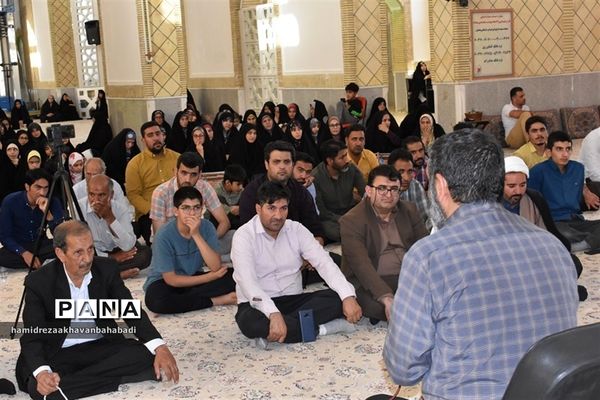 برپایی گردهمایی اصحاب عشق با حضور حاج حسین یکتا در بهاباد