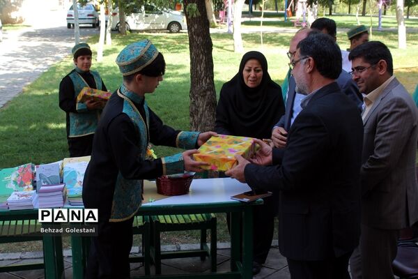 آیین ارسال 12هزار جلد کتاب به مراکز کانون پرورش فکری کودکان و نوجوانان آذربایجان‌ غربی