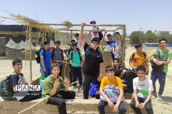 اردوی یک‌روزه دانش‌آموزان منتخب شهرستان شهریار در اردوگاه استانی شهید‌محمد منتظری