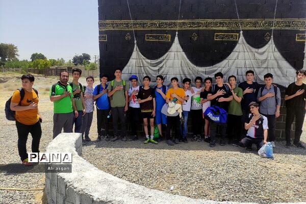 اردوی یک‌روزه دانش‌آموزان منتخب شهرستان شهریار در اردوگاه استانی شهید‌محمد منتظری