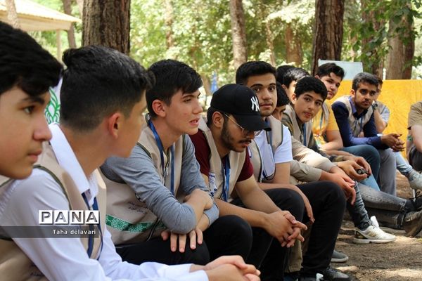 دوره‌های آموزشی اردوی  پسران یاور مربی‌ شهرستان‌های تهران