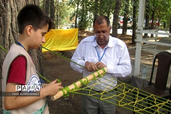 اختتامیه اولین گروه اردو‌ی پسران یاورمربیان سازمان دانش‌آموزی شهرستان‌‌های استان تهران