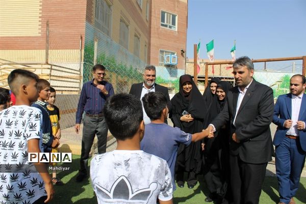 بازدید مدیرکل آموزش و پرورش شهرستان‌های تهران  از پایگاه‌های اوقات فراغت شهر جوادآباد
