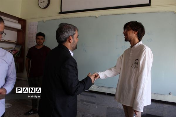 بازدید مدیرکل آموزش و پرورش شهرستان‌های تهران  از پایگاه‌های اوقات فراغت شهر جوادآباد