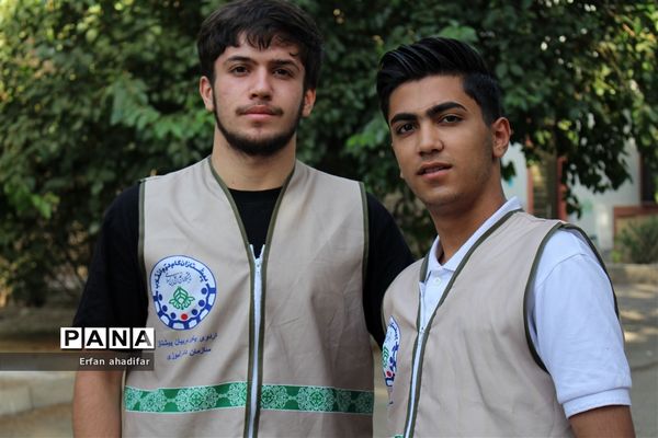 اجرای طرح لبخند ‌در اردوی استانی یاورمربیان پیشتاز