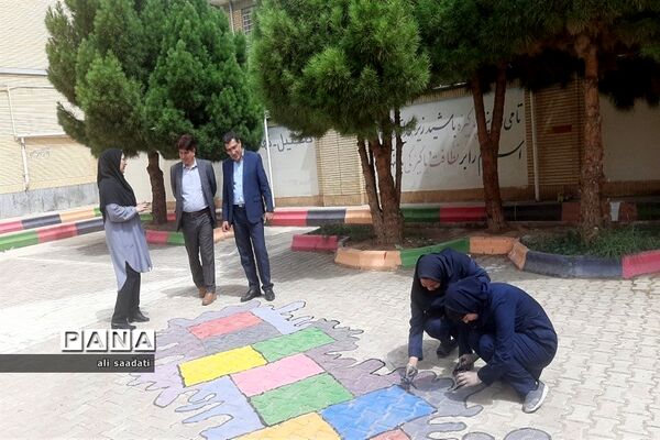 بازدید معاون آموزشی شهرستان کلات از پایگاه ثابت برگزاری دوره کارورزی، کارآموزی هنرستان حضرت معصومه(س)