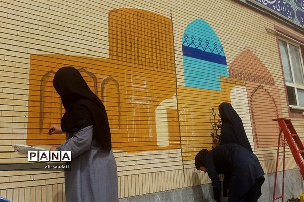 بازدید معاون آموزشی شهرستان کلات از پایگاه ثابت برگزاری دوره کارورزی، کارآموزی هنرستان حضرت معصومه(س)