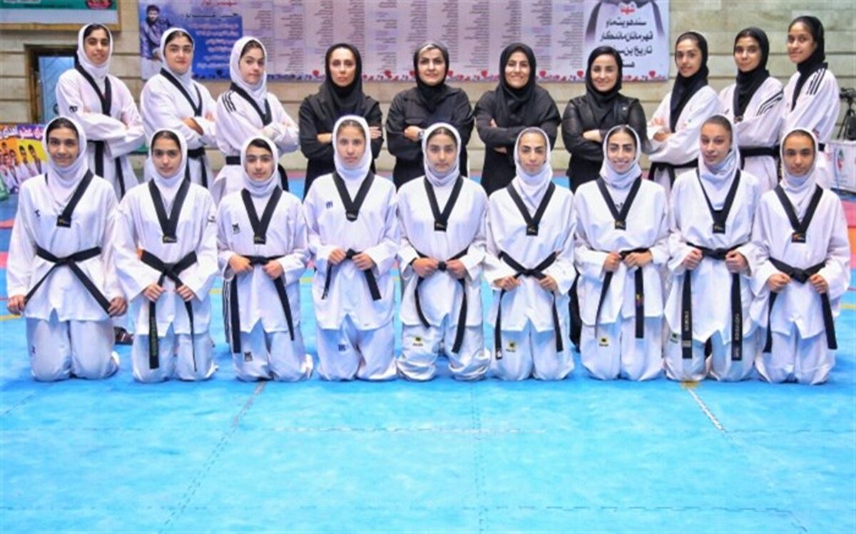 15 تکواندوکار ‌تیم ملی نوجوانان دختر انتخاب شدند