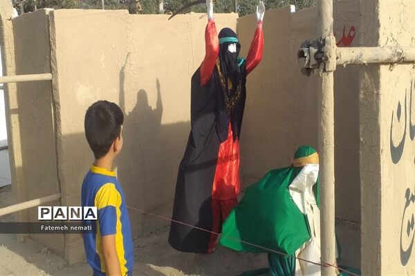 بازسازی واقعه عاشورا به‌مناسبت ماه محرم در شهرستان ملارد