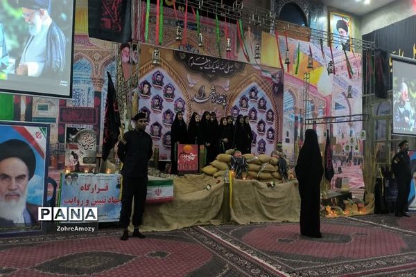 نهمین یادواره شهدای روستای مزده خلیل‌آباد