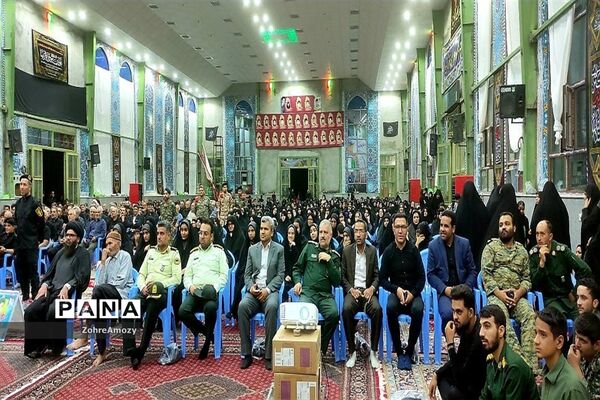 نهمین یادواره شهدای روستای مزده خلیل‌آباد