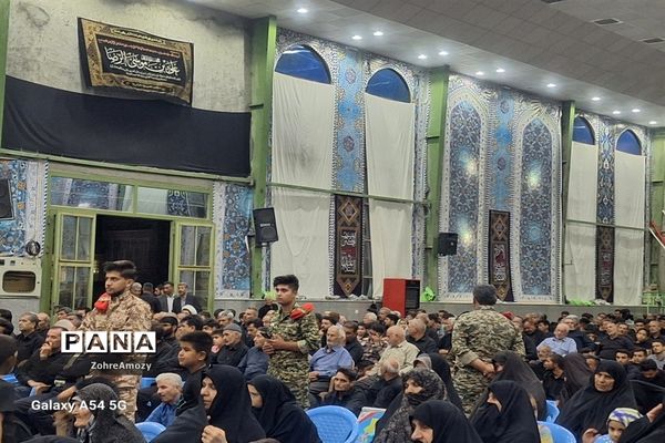 نهمین یادواره شهدای روستای مزده خلیل‌آباد