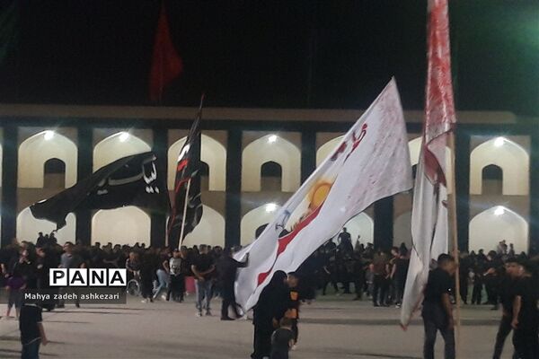 عزاداری کاروان منادیان محرم شهرستان اشکذر به‌مناسبت ماه محرم