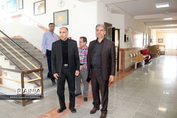 بازدید مسئولان اداره‌کل آموزش و پرورش استان بوشهر  از کانون‌های ارزیابی آزمون استخدامی