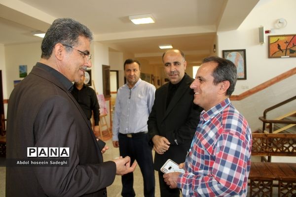 بازدید مسئولان اداره‌کل آموزش و پرورش استان بوشهر  از کانون‌های ارزیابی آزمون استخدامی
