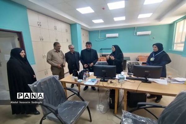 بازدید مسئولان اداره‌کل آموزش و پرورش استان بوشهر  از کانون‌های ارزیابی آزمون استخدامی