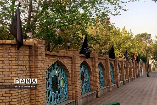 سیاه پوشی کاشمر در ماه محرم
