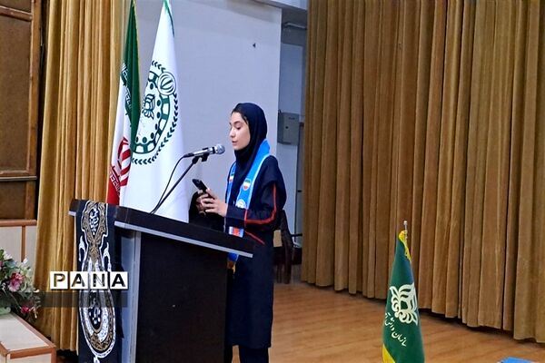 آیین افتتاحیه مجمع شورای دانش‌آموزی دختران استان البرز