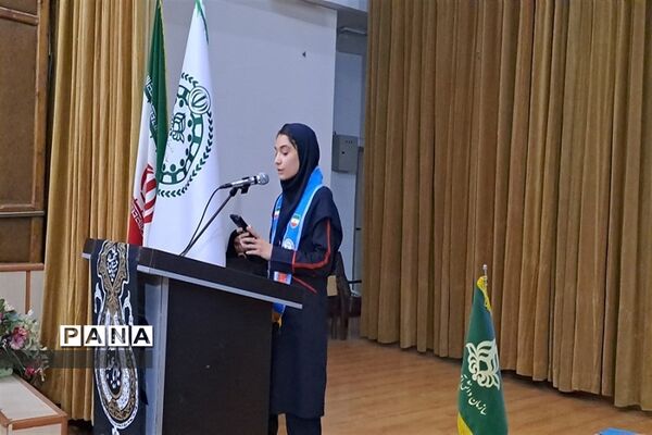 آیین افتتاحیه مجمع شورای دانش‌آموزی دختران استان البرز