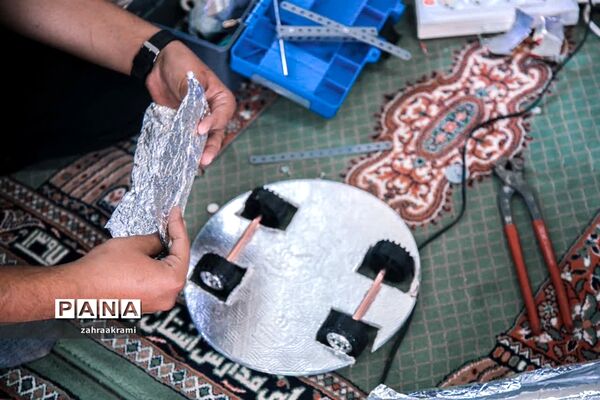 برگزاری مسابقه نجات تخم مرغ در جشنواره تابستانه دانش‌آموزی ابرکوه