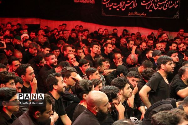 حضور خادمین نوجوان و جوان در هیات های عزاداری قم