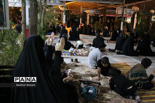 حضور خادمین نوجوان و جوان در هیات های عزاداری قم