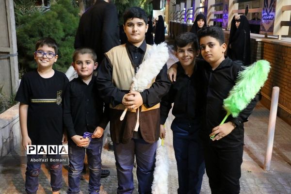 حضور خادمین نوجوان و جوان در هیات های عزاداری قم