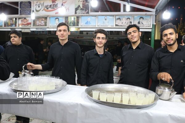 حضور خادمین نوجوان و جوان در هیات های عزاداری قم