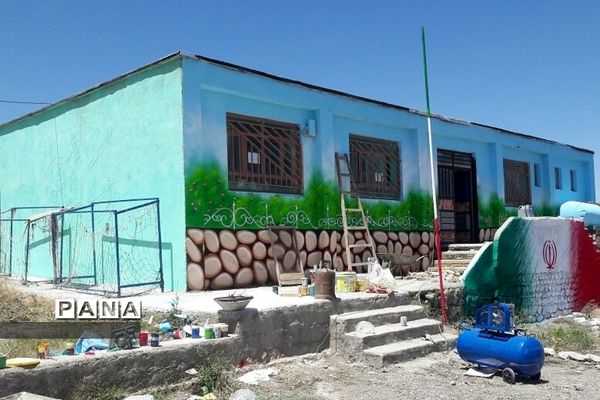 بازسازی مدرسه در روستای ممش‌خان در شهرستان خوی