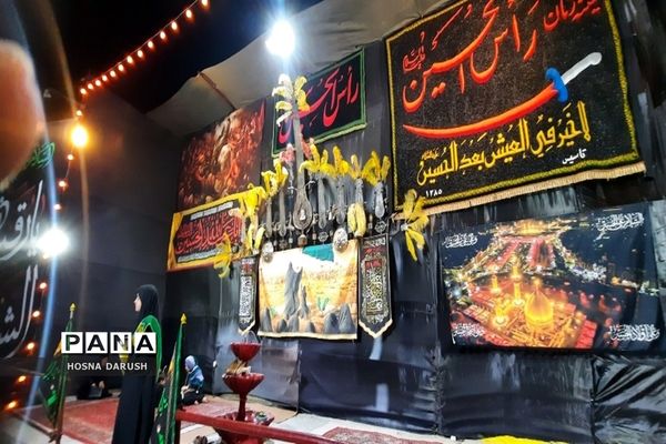 پذیرایی موکب‌های شب‌های محرم در شهرک غرب مشهد