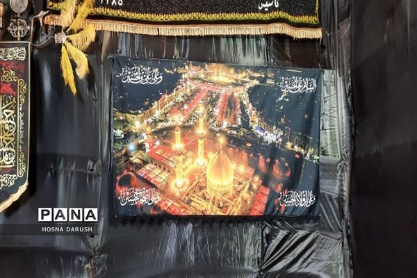 پذیرایی موکب‌های شب‌های محرم در شهرک غرب مشهد