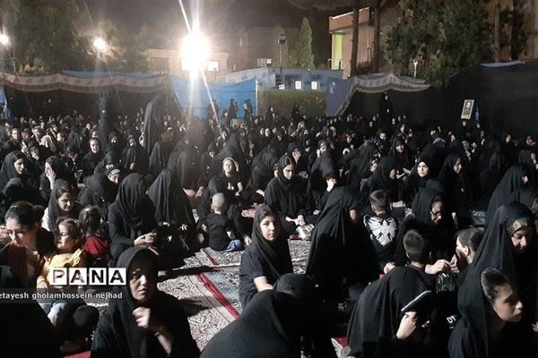 مراسم عزاداری دهه اول محرم الحرام در قرچک