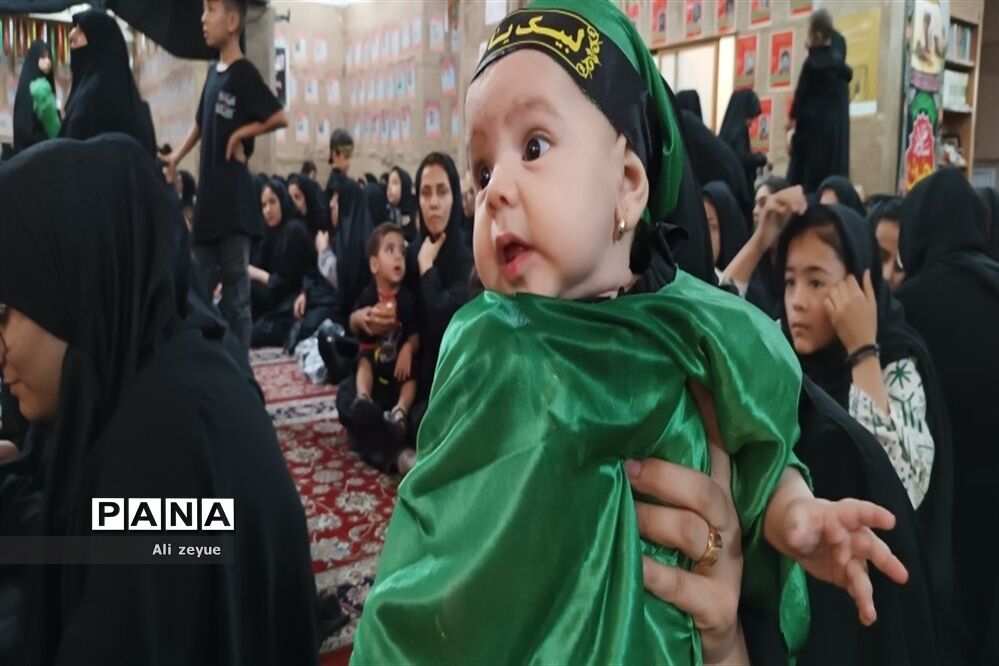 برگزاری مراسم شیر خوارگان حسینی  در مشهد