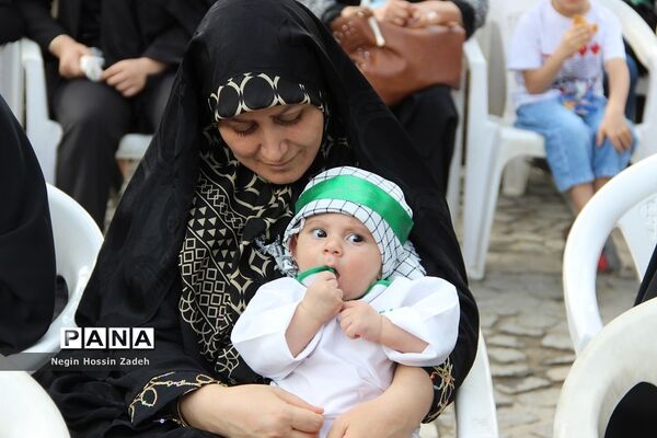 برگزاری همایش شیرخوارگان حسینی در شهرستان‌ اسلامشهر