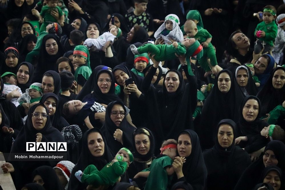 اجتماع شیرخوارگان حسینی در تبریز