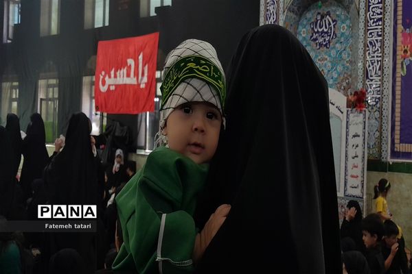 همایش شیرخوارگان حسینی در شهرستان بام و صفی آباد