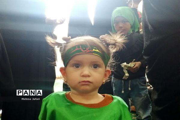 اجتماع شیرخوارگان حسینی در امامزاده سید حمزه(ع)  کاشمر