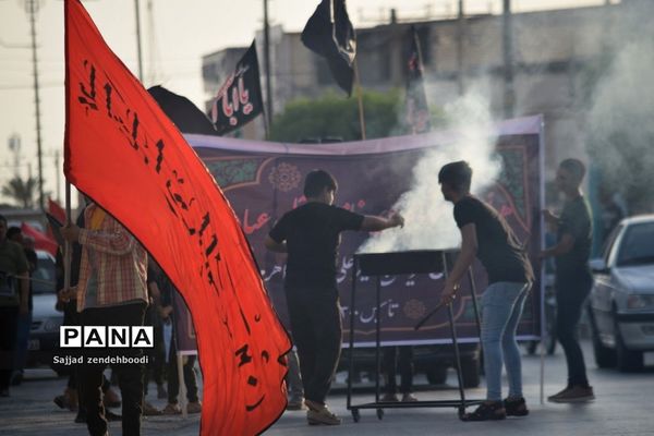 برگزاری مراسم تعظیم محرم در اهرم